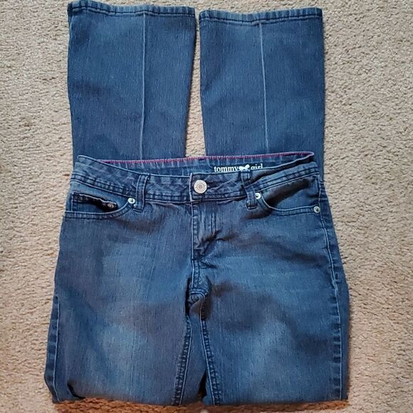 Tommy Girl Women's Low Rise Bootcut Jeans Size 28 - Picture 4 of 10